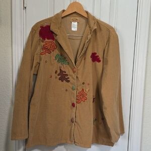 Autumn Creations Vintage Cotton Blend Jacket Size M